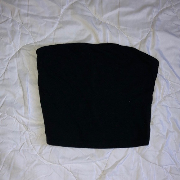black tube top